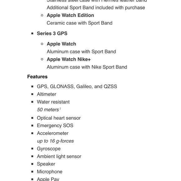 Apple Watch Series 3 38mm